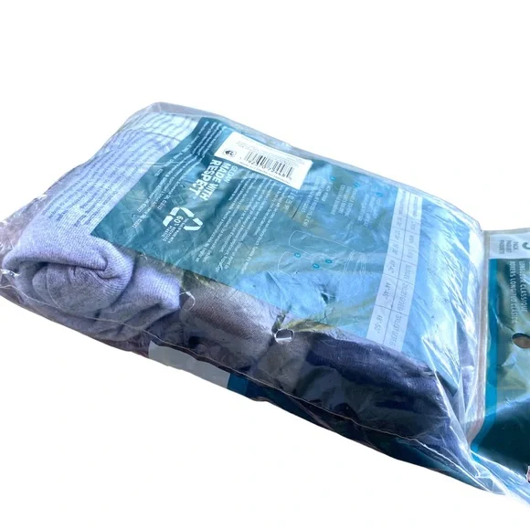 Mens Boxer Brief Cotton Underwear Grey/Black 3 Pack Tag-Free Waistband Gildan - Picture 9 of 10